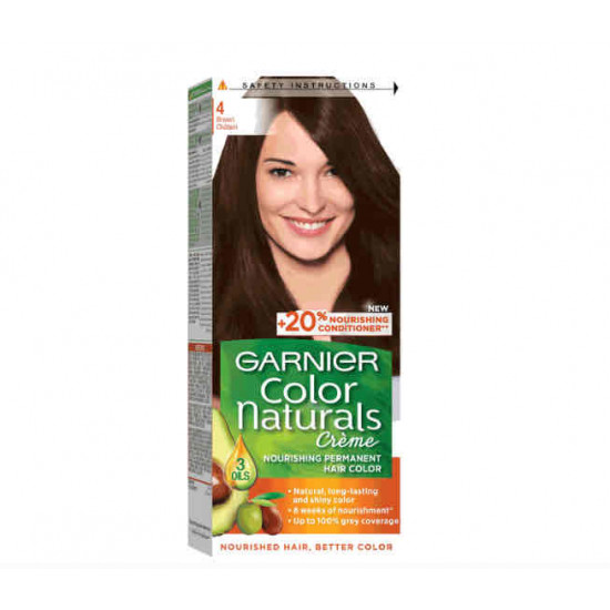 صبغة كولور ناتشرلز كريم من قارنيه - بني