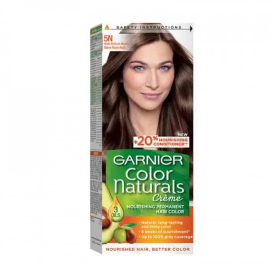 قارنيه - صبغة كولور ناتشرلز كريم - بني متوسط طبيعي 5N