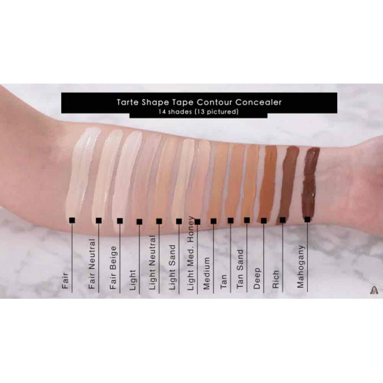 كونسيلر و خافي عيوب مطفي فاتح رقم N12 fair neutral- من تارت