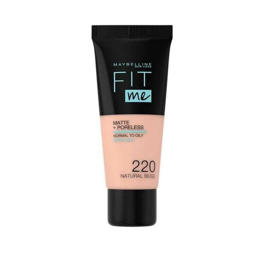 ميبلين نيويورك كريم اساس فيت مي لمظهر غير لامع-220 Natural Beige