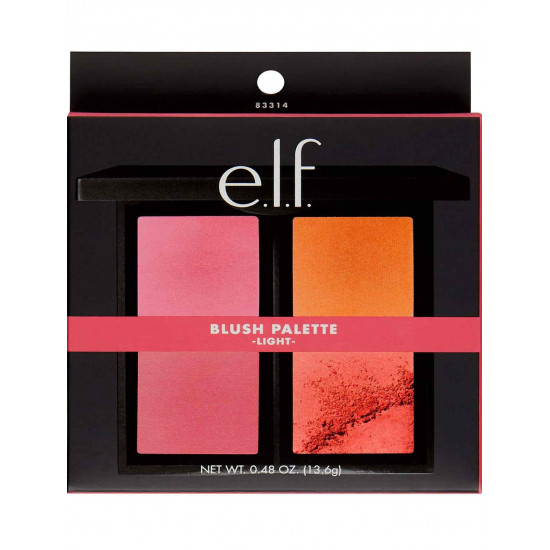 بلاشر 4 لون - من ايلف  Blush Palette - Light 