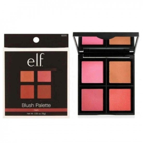بلاشر 4 لون - من ايلف  Blush Palette - Light 