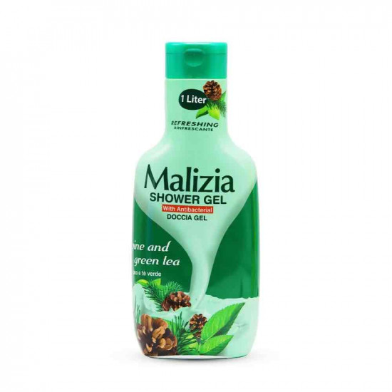 ماليزيا جل سائل استحمام بالصنوبر والشاي الأخضر - 1000 مل