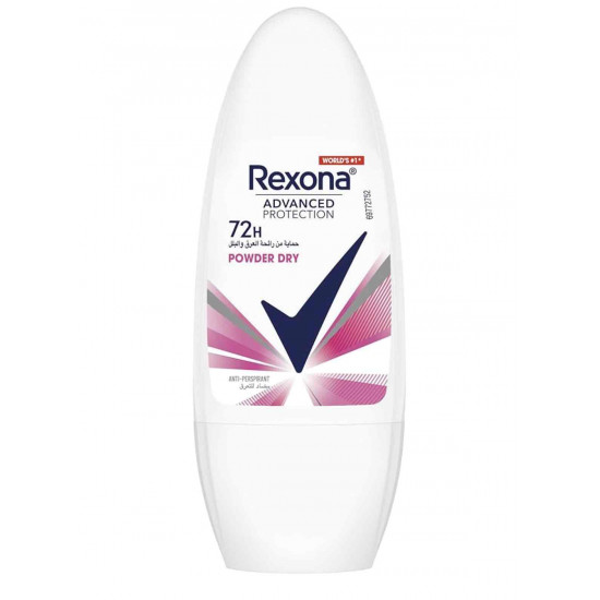 مزيل العرق باودر دراي برأس دوار للنساء من ريكسونا ، 50 ملليلتر 