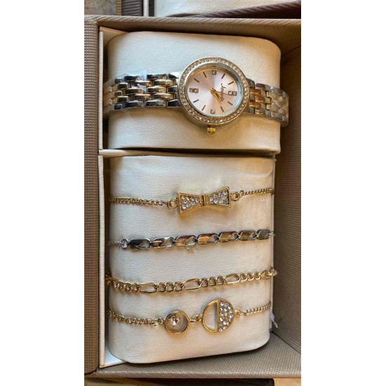 طقم ساعه نسائي رقم 9