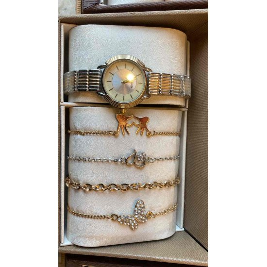 طقم ساعه نسائي رقم 11