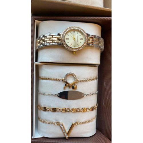 طقم ساعه نسائي رقم 12 