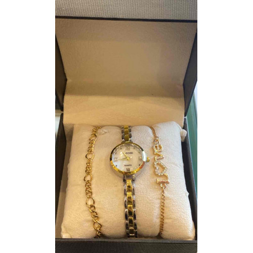 طقم ساعه نسائي رقم 15