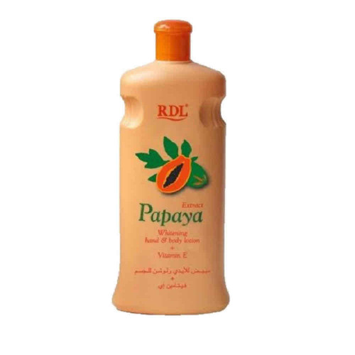 لوشن بخلاصة البابايا ار دي ال - للجسم ترطيب و تفتيح  700 مل 
