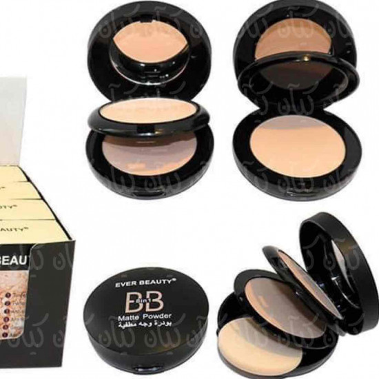 بودرة مكياج كيان المميز   ever beauty - درجه 202 متوسطه