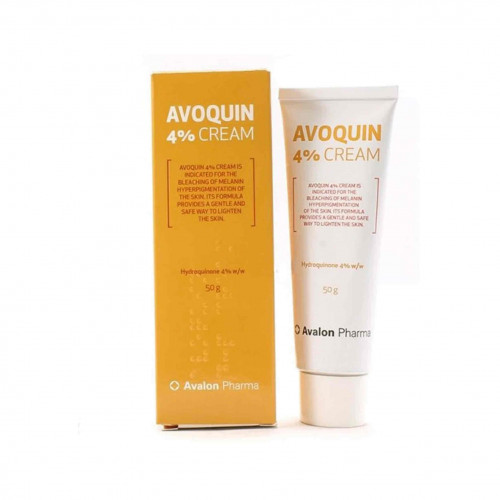 افوكوين 4٪ كريم لتفتيح البشره ، ازالة وتفتيح البقع على الجلد - 50 مل. من افالون فارما