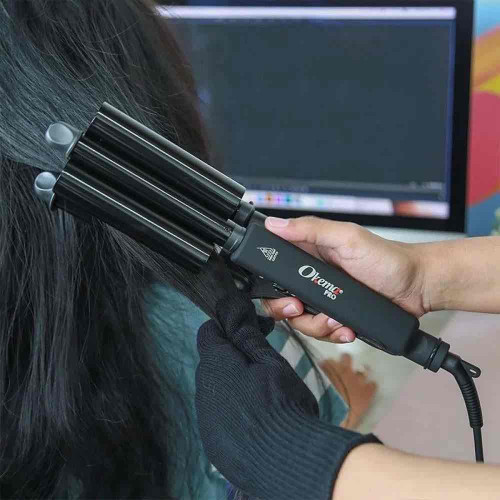 جهاز تمويج الشعر برو ويفي مطلي بالسيراميك - من اوكيما