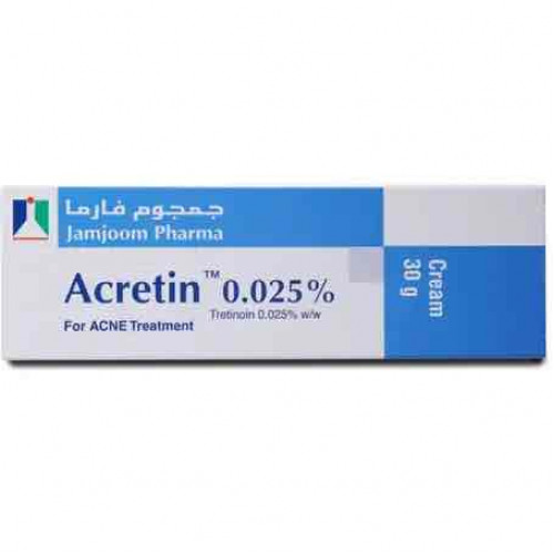 اكرتين 0.025% كريم 30 جم