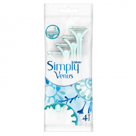 جيليت فينوس ماكينة حلاقة 4 قطع