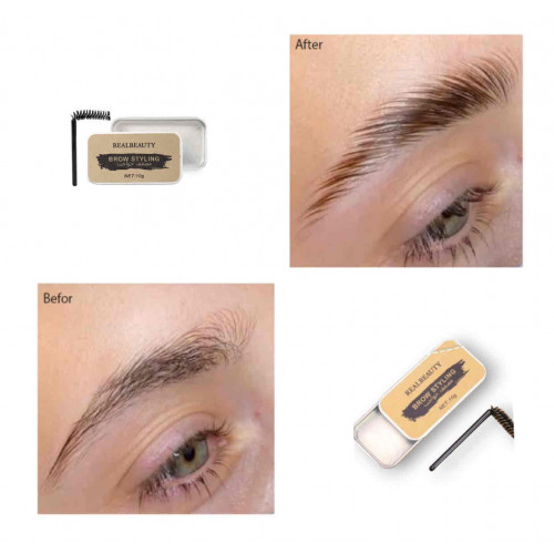 صابونة حواجب مثبت - من ريل بيوتي 