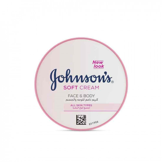 جونسون كريم ناعم للوجه والجسم - 300 مل