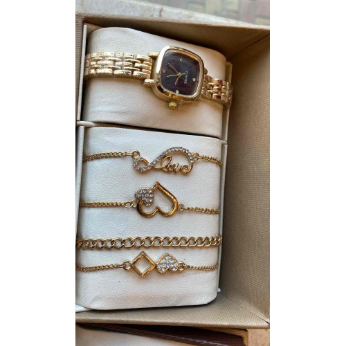 طقم ساعه نسائي رقم 13