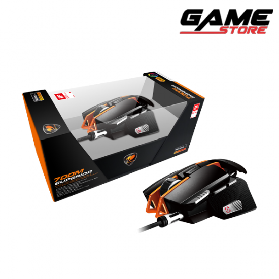 ماوس كوغار سوبريور 700M - اسود برتقالي - 700M Superior ماوس كوغار سوبريور 700M - اسود برتقالي - 700M Superior