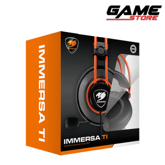 سماعة كوغار إميرسا تي اي الصوت المحيطي - اسود - IMMERSA Ti سماعة كوغار إميرسا تي اي الصوت المحيطي - اسود - IMMERSA Ti
