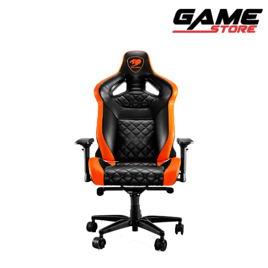 كرسي جيمينج كوغار ارمون تيتان - اسود + برتقالي - Armon Titan كرسي جيمينج كوغار ارمون تيتان - اسود + برتقالي - Armon Titan
