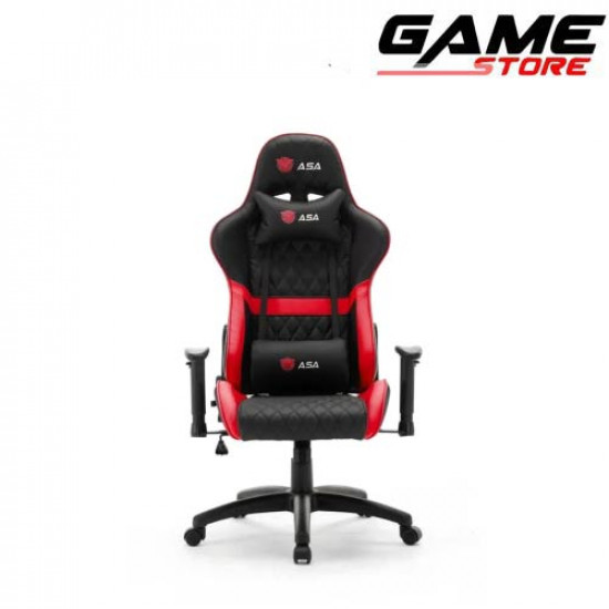 كرسي جيمينج ASA - أحمر - ASA gaming chair كرسي جيمينج ASA - أحمر - ASA gaming chair
