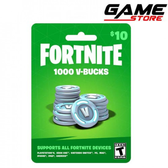 فورت نايت 10 دولار - 1000V-B - أمريكي 