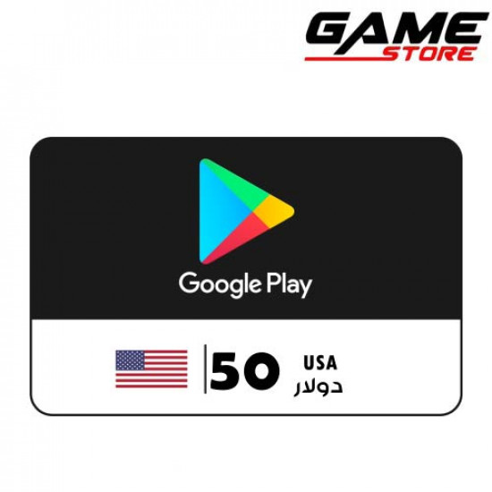 جوجل بلاي أمريكي - 50 دولار 