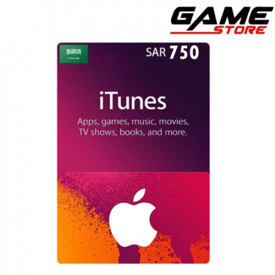 ايتونز سعودي - 750 ريال 