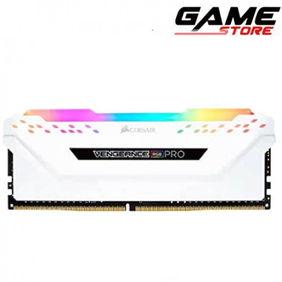 رام : CORSAIR RAM 16GB 3200 16*2 VENG RGB C16 WHITE