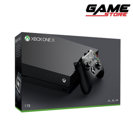اكس بوكس ون اكس - 1 تيرا - أسود - Xbox One X - 1TB - Black اكس بوكس ون اكس - 1 تيرا - أسود - Xbox One X - 1TB - Black