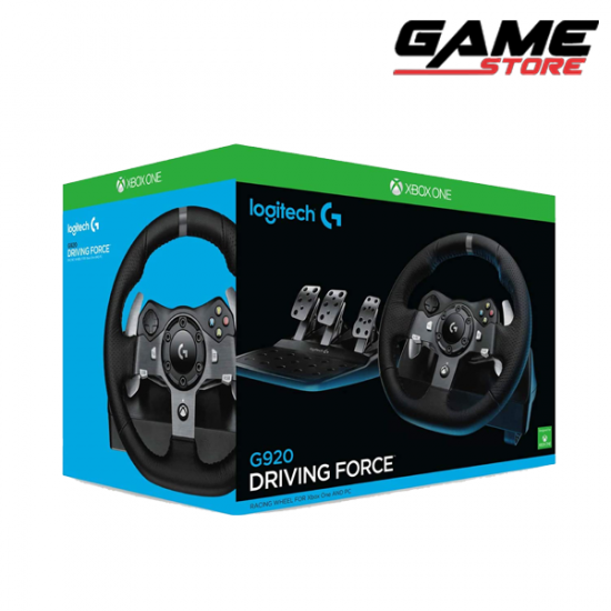 دركسون لوجيتك G920 - اكس بوكس ون - Driving Force Logitech G920 دركسون لوجيتك G920 - اكس بوكس ون - Driving Force Logitech G920