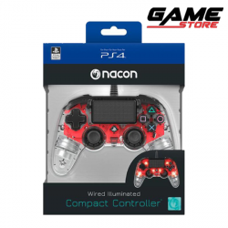 يد تحكم - احمر - ناكون سلك - Controller - Blue Light - ps 4 يد تحكم - احمر - ناكون سلك - Controller - Blue Light - ps 4