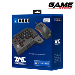 هوري لوحة مفاتيح احترافية وماوس للألعاب - أسود برتقالي - ps4 هوري لوحة مفاتيح احترافية وماوس للألعاب - أسود برتقالي - ps4