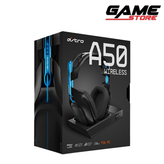 سماعة لاسلكيه A50 - بلايستيشن 4 + 5 - PS4 + PS5 سماعة لاسلكيه A50 - بلايستيشن 4 + 5 - PS4 + PS5