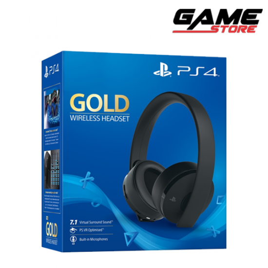 سماعة لاسلكيه جولد الاصلية - Gold Wireless - PS4 سماعة لاسلكيه جولد الاصلية - Gold Wireless - PS4