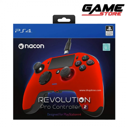 يد تحكم ريفوليوشن برو 2 - احمر - بلايستيشن 4 يد تحكم ريفوليوشن برو 2 - احمر - بلايستيشن 4