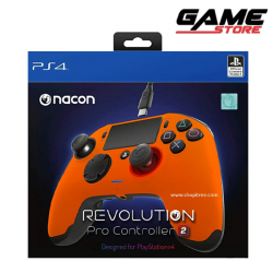 يد تحكم ريفوليوشن برو 2 - برتقالي - بلايستيشن 4 يد تحكم ريفوليوشن برو 2 - برتقالي - بلايستيشن 4