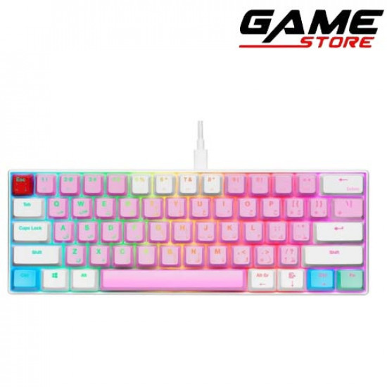 كيبورد إحترافي GK60 وردي