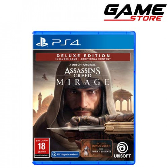 لعبة : أساسنس كريد السراب بلايستيشن 4النسخه الفاخرة - assassin's creed mirage arabic ps4