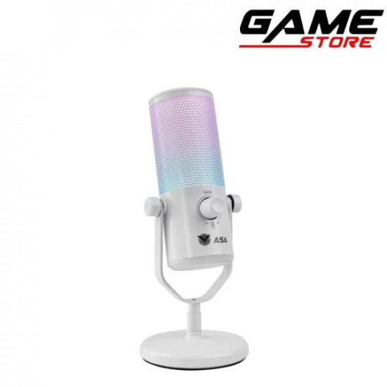 مايك إحترافي ASA PANGCAST لون أبيض