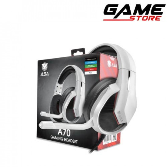 سماعة asa A70 ابيض