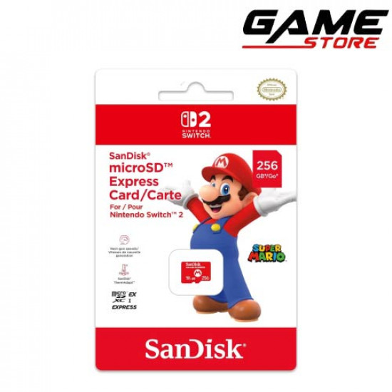 Nintendo SanDisk microSD Express Card for Nintendo Switch 2