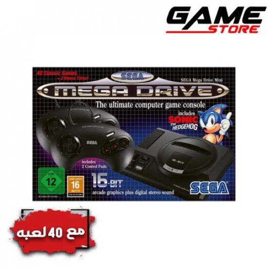 لعبة - سيجا ميجا مع 40 لعبه لعبة - سيجا ميجا مع 40 لعبه