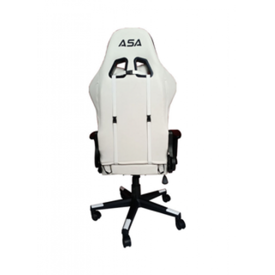 كرسي جيمينج ASA - أبيض RGB - ASA gaming chair كرسي جيمينج ASA - أبيض RGB - ASA gaming chair