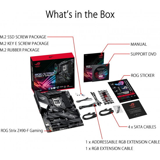 اللوحه الأم : ROG STRIX MB Z490-E اللوحه الأم : ROG STRIX MB Z490-E