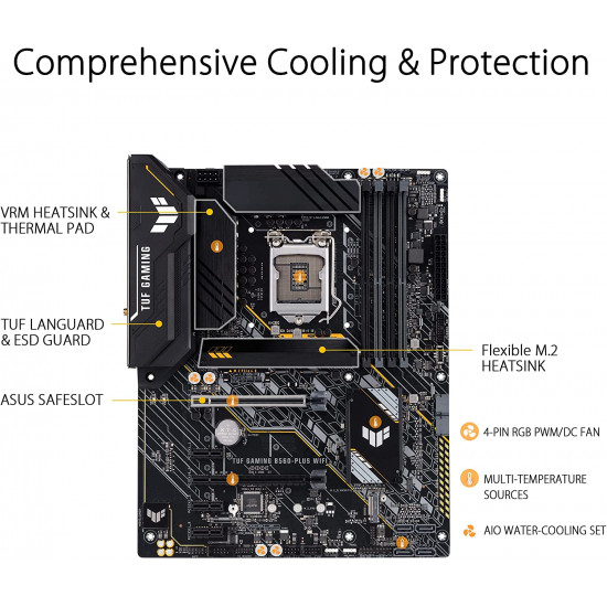 اللوحه الأم : TUF B560-PLUS WI FI اللوحه الأم : TUF B560-PLUS WI FI