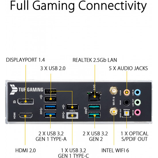 اللوحه الأم : TUF B560-PLUS WI FI اللوحه الأم : TUF B560-PLUS WI FI