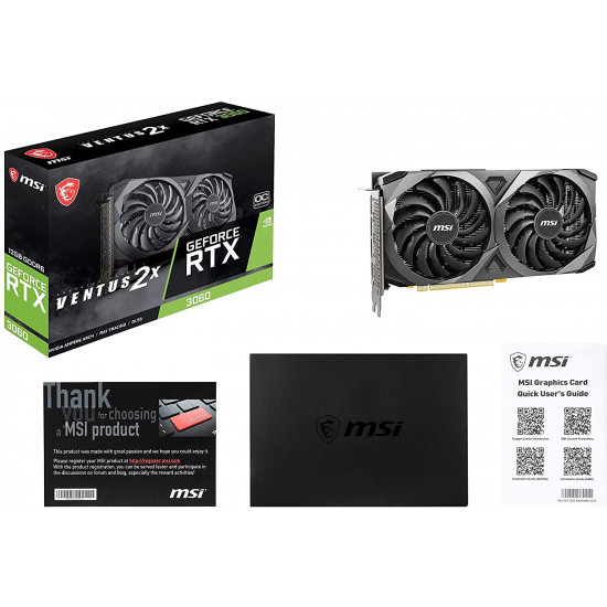 كرت شاشه : MSI GPU RTX3060 12GB VENTUS كرت شاشه : MSI GPU RTX3060 12GB VENTUS