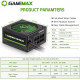مزود طاقه : PSU GAMEMAX 800W
