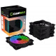 مراوح تركيب : FAN GAMEMAX CL300 COMBO RGB
